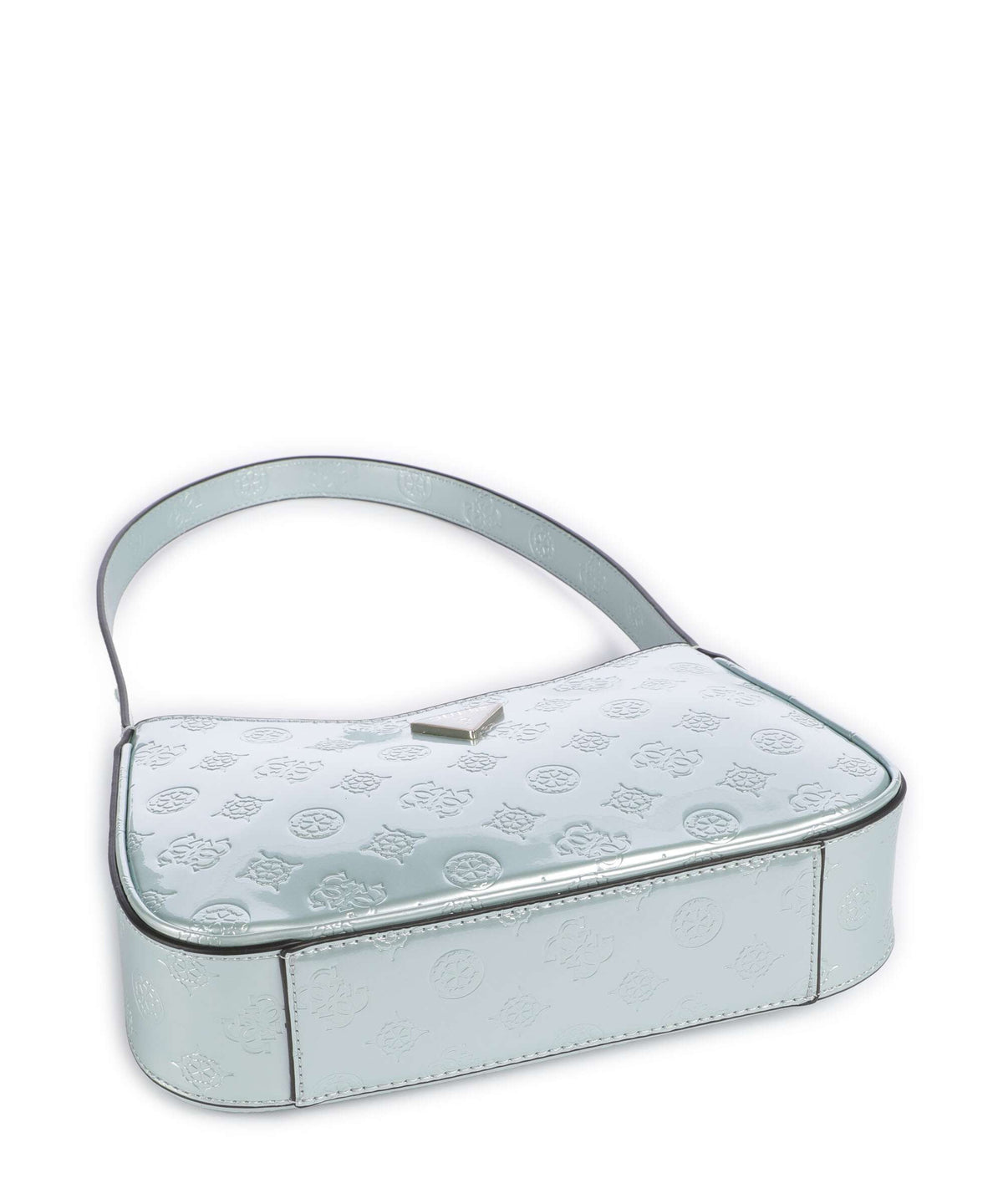 Guess Arnela Shoulder bag powder blue logo