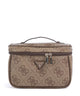 Guess Berta 4G Logo Toiletry bag latte logo/brown