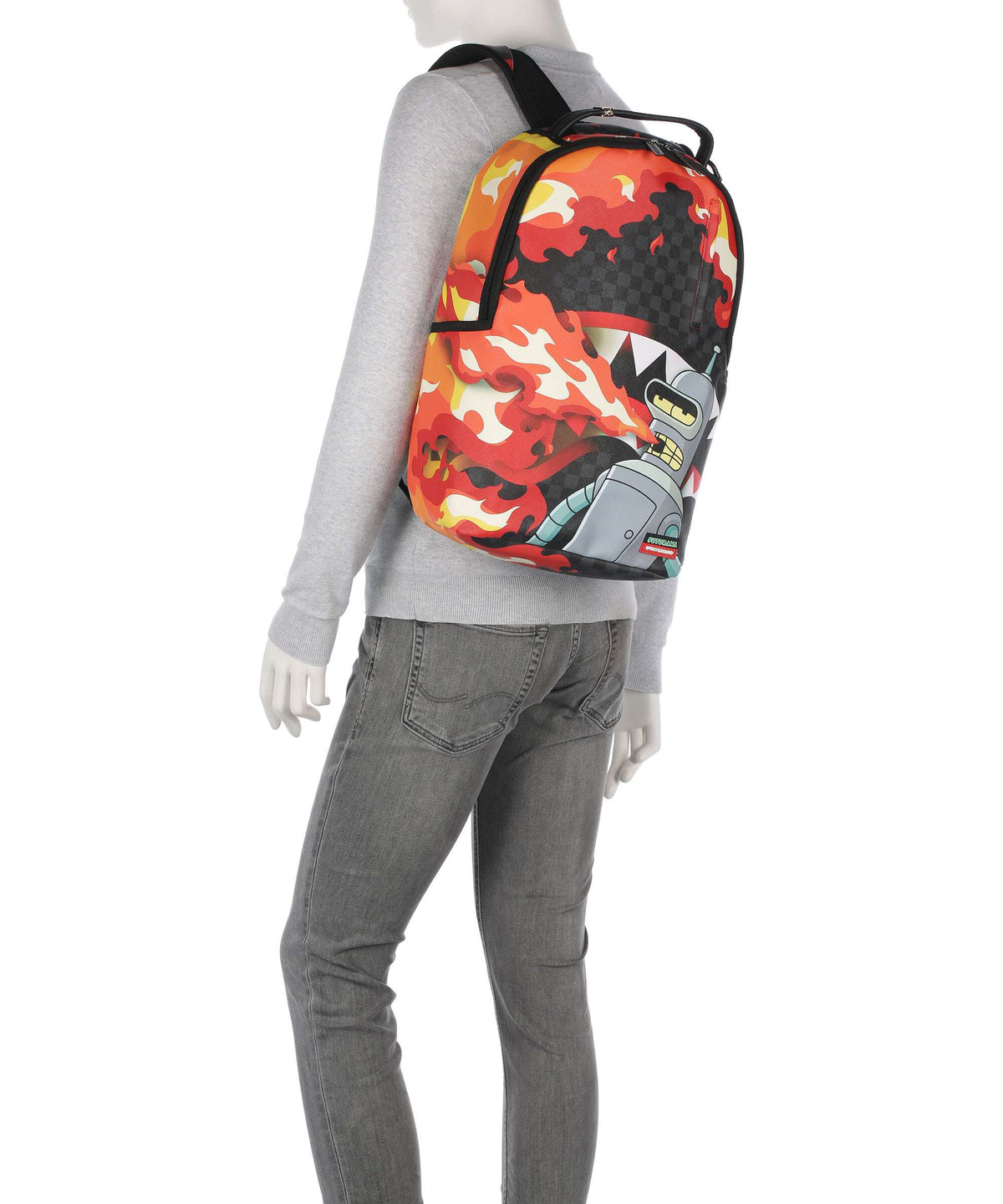 Sprayground Bender Fire Drama Backpack multicolour