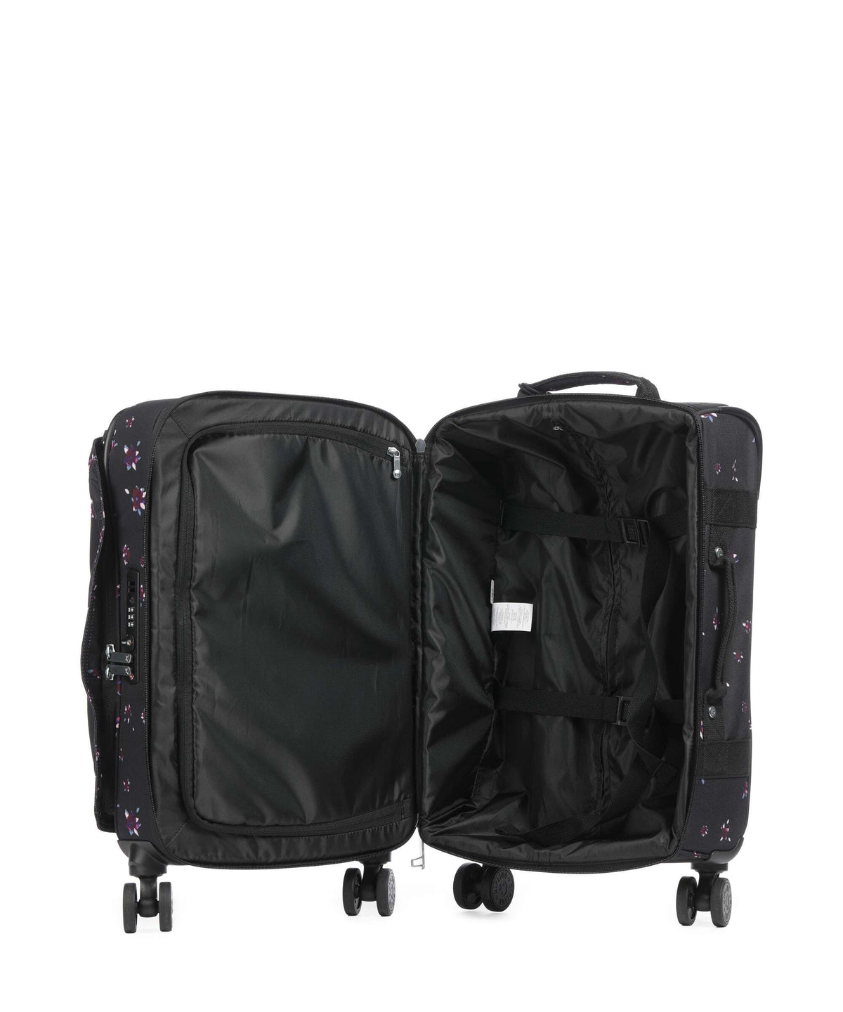 Kipling Basic Spontaneous S Spinner (4 wheels) night flower