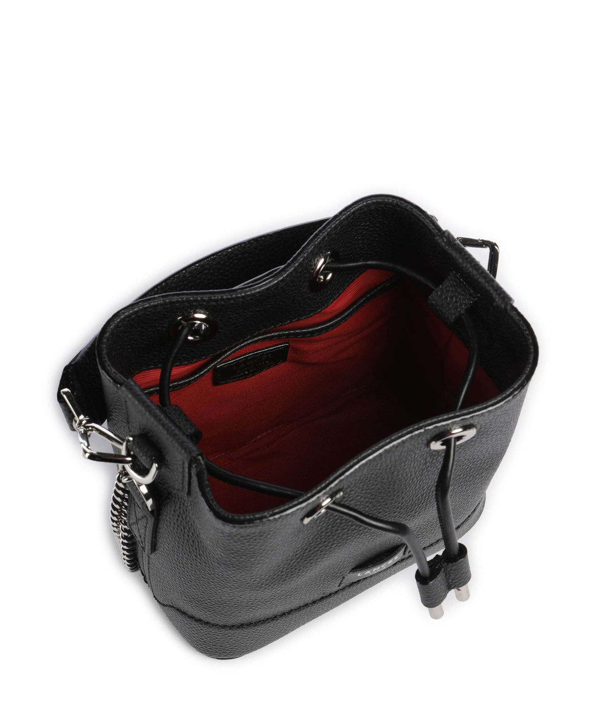 Lancel Ninon Mini Bucket bag black