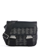 Lacoste The Blend Torba preko ramena monogram noir/gris