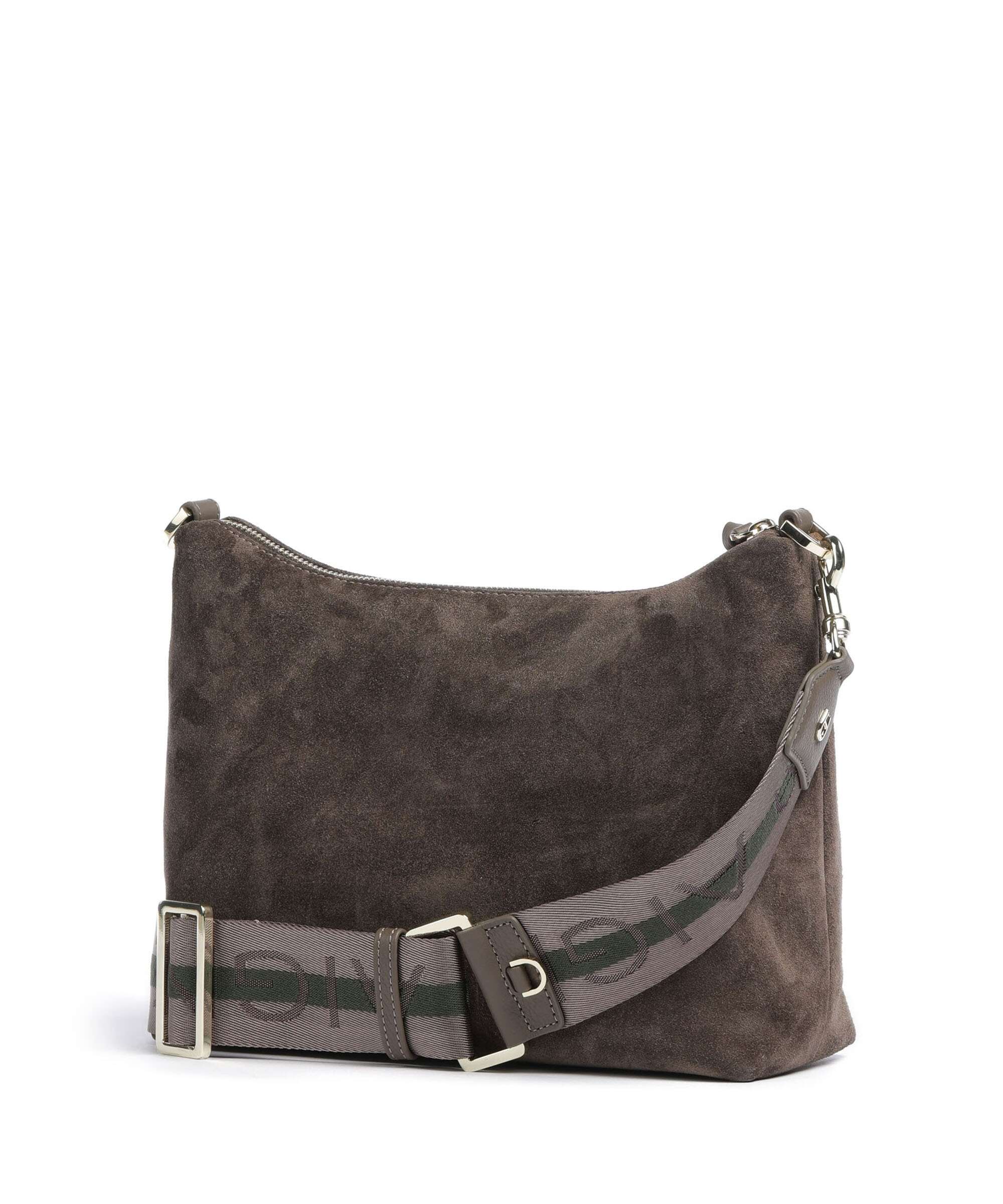 Aigner Zita S Crossbody bag coal brown