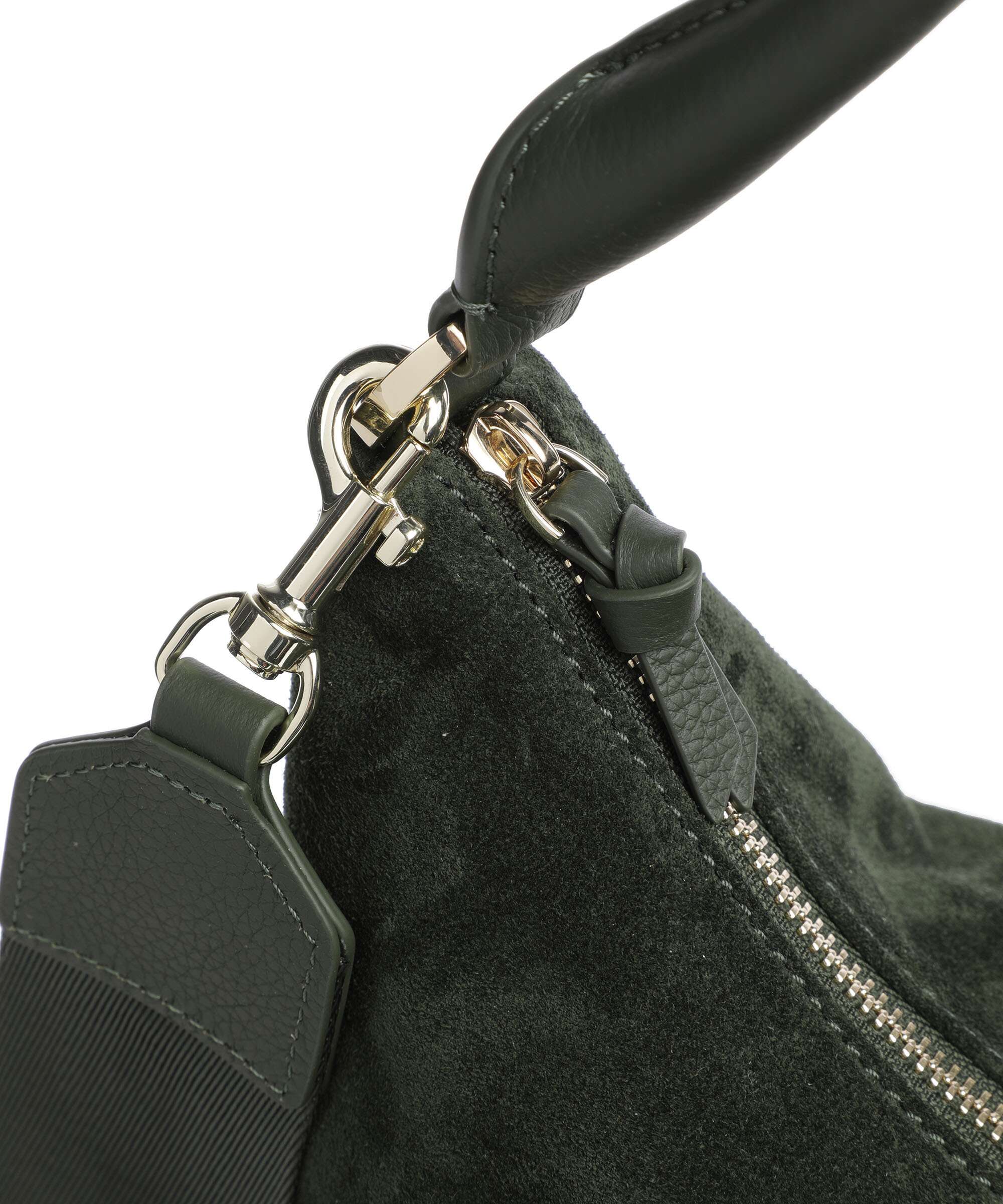 Aigner Zita M Hobo bag hunter green