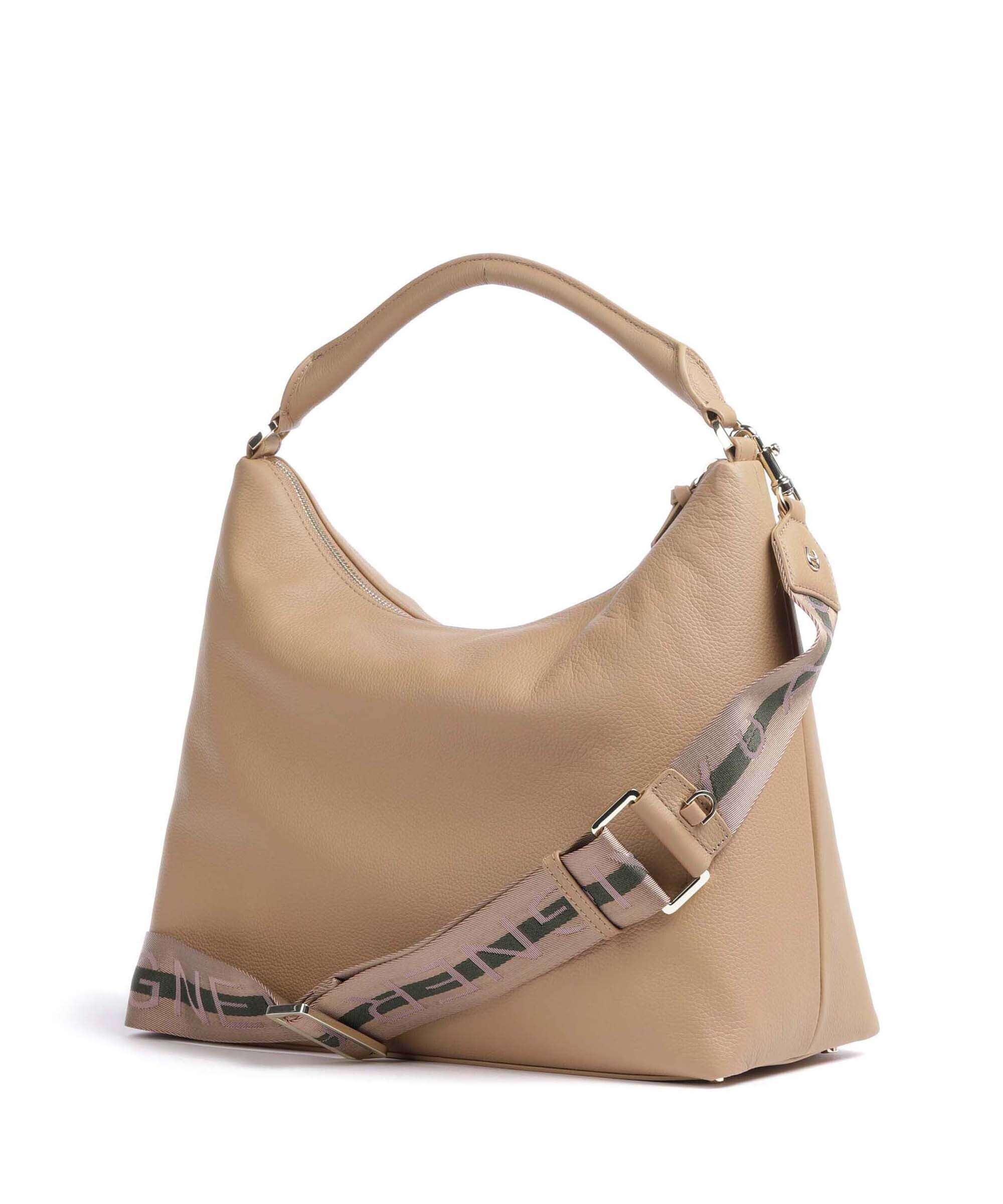 Aigner Zita M Hobo bag trench beige