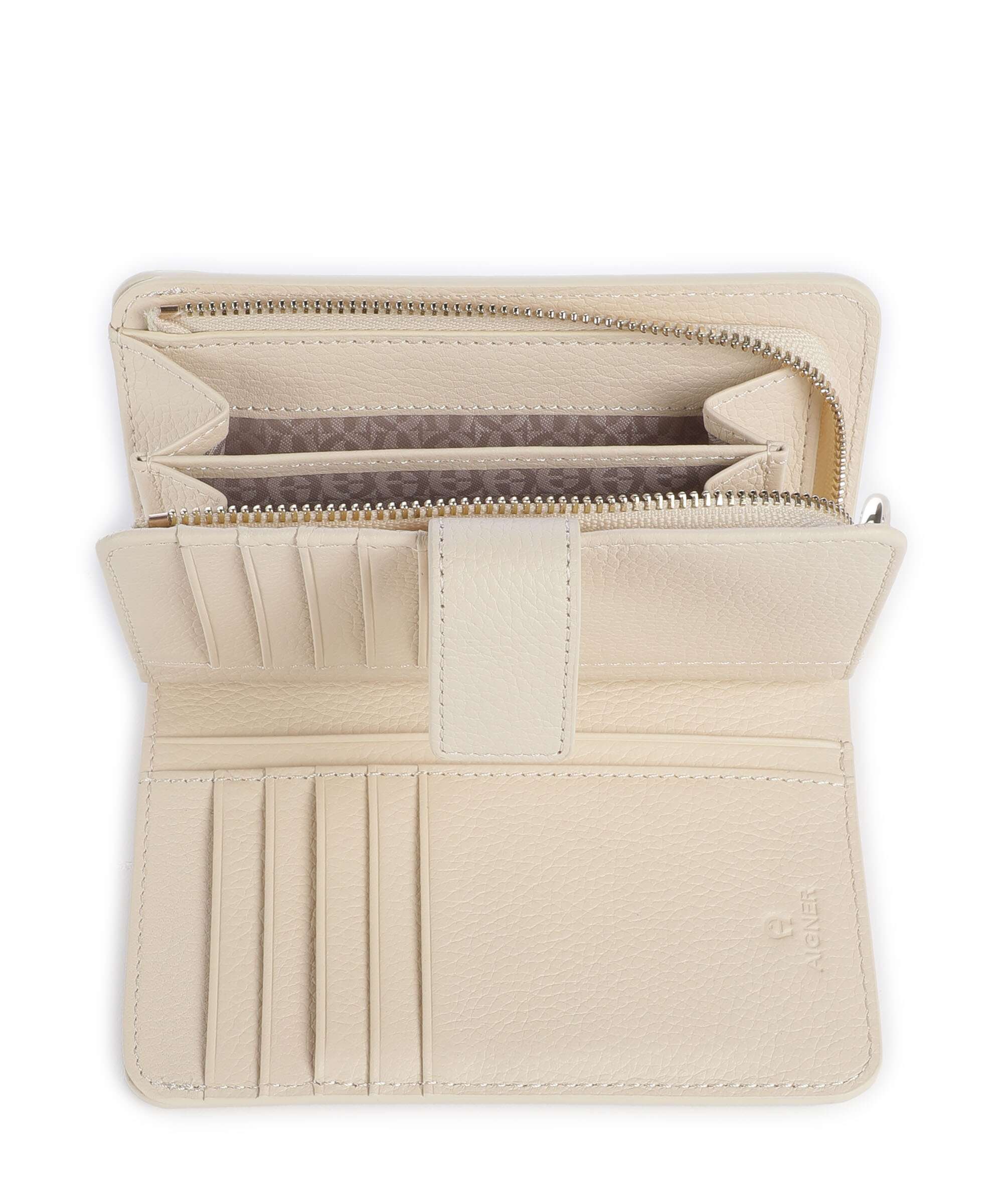 Aigner Zita Wallet macadamia white