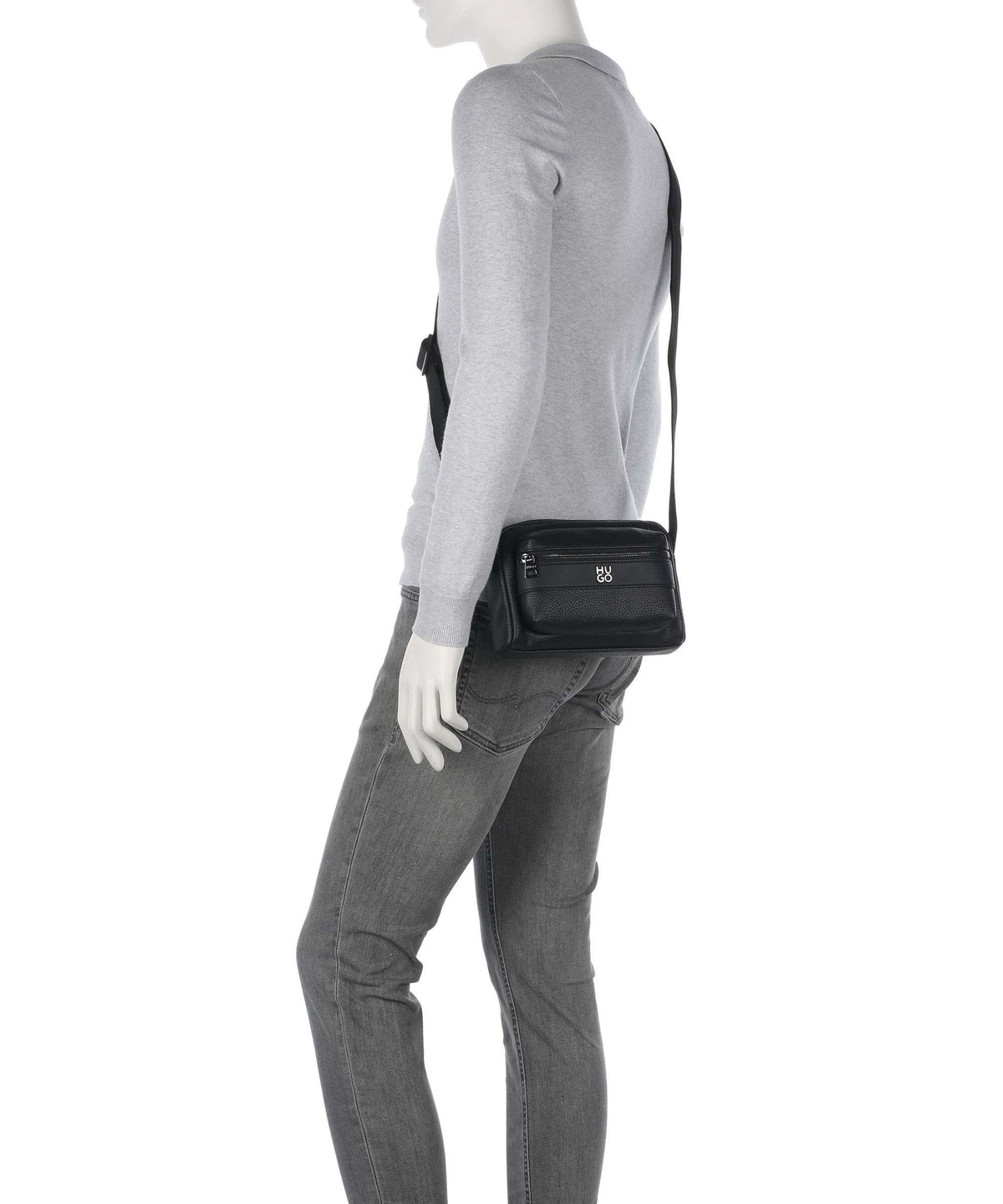 Hugo Quantic Crossbody bag black