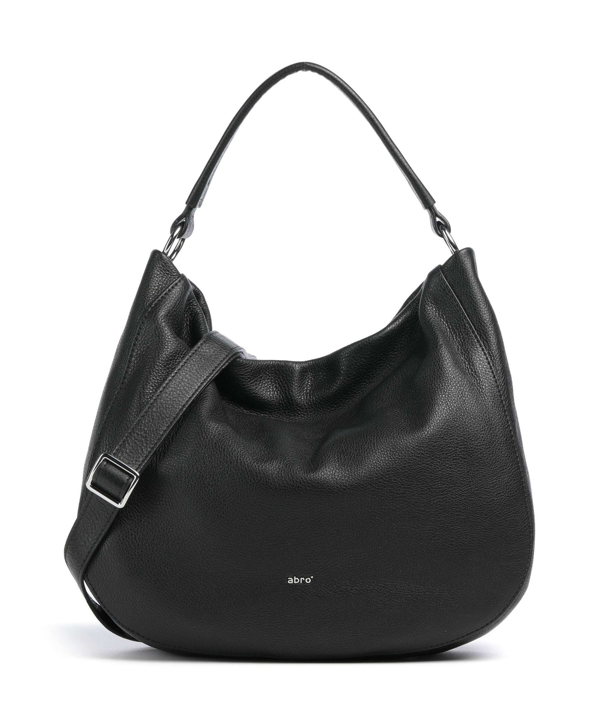 Abro Dalia Mia Hobo bag black/nickel