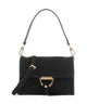 Abro Suede Temi Stitch Torba preko ramena black/gold