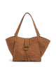 Abro Suede Temi Shopper cuoio