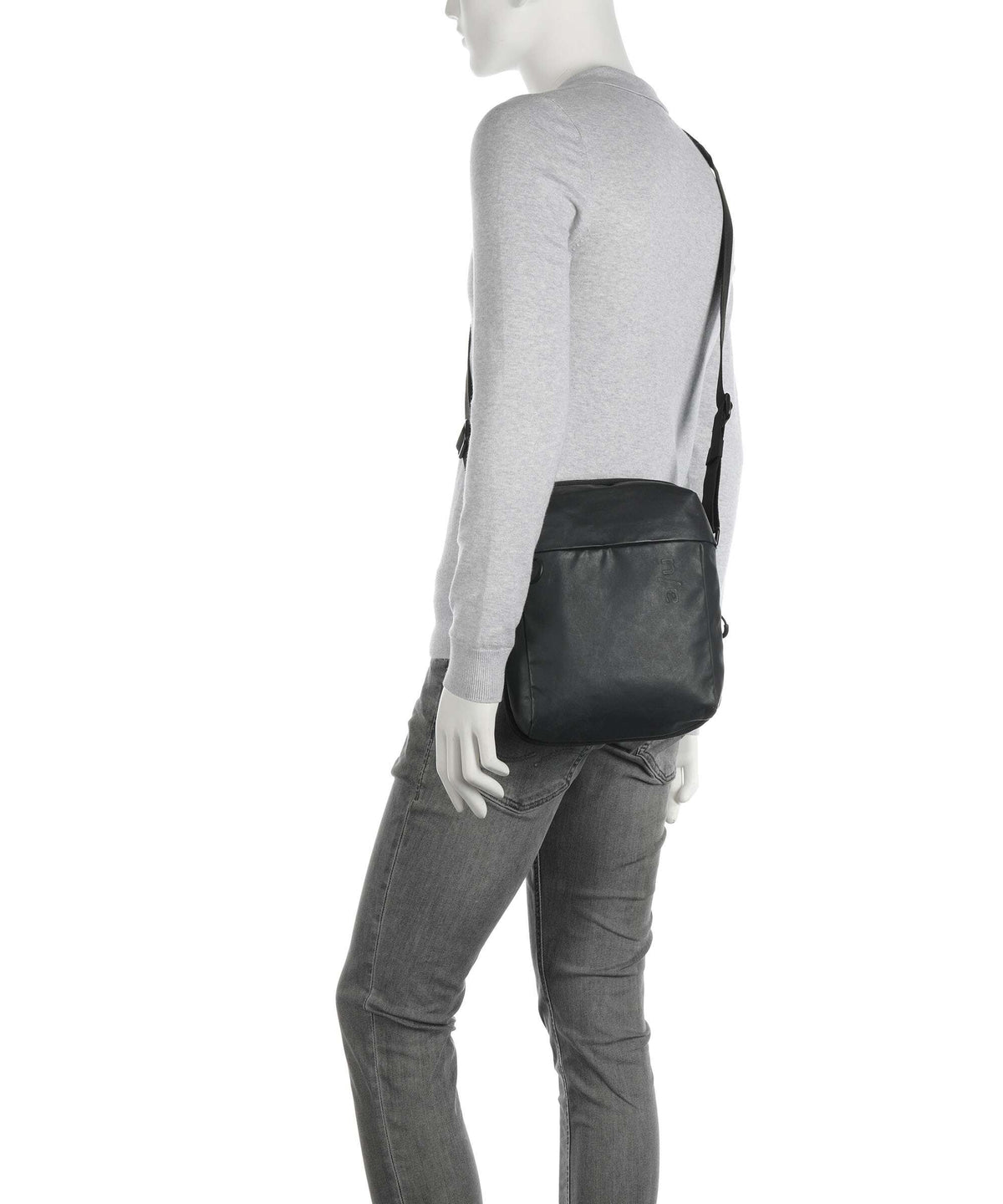 Aunts & Uncles Japan Oyabe Crossbody bag black