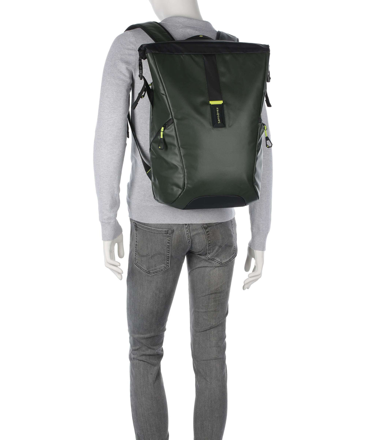 Samsonite Paradiver Light L Rolltop backpack jungle green