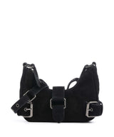 Núnoo Suede Palma Torba preko ramena black