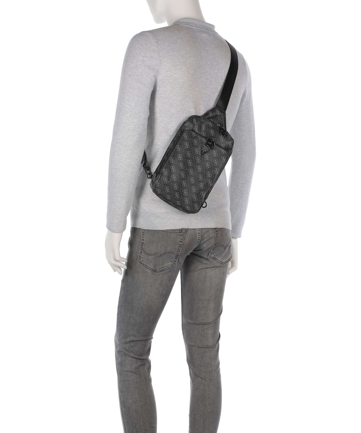 Guess Milano Sling bag dark black