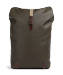 Brooks England Pickwick Patchwork Large Rolltop ruksak moss