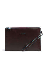 Piquadro Blue Square Torba za zapešće mahogany