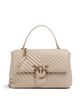 Pinko Love Lady Puff Big Torbu beige/grigio fumo/antique gold