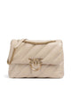 Pinko Love Puff Big Shoulder bag beige/grigio fumo/antique gold