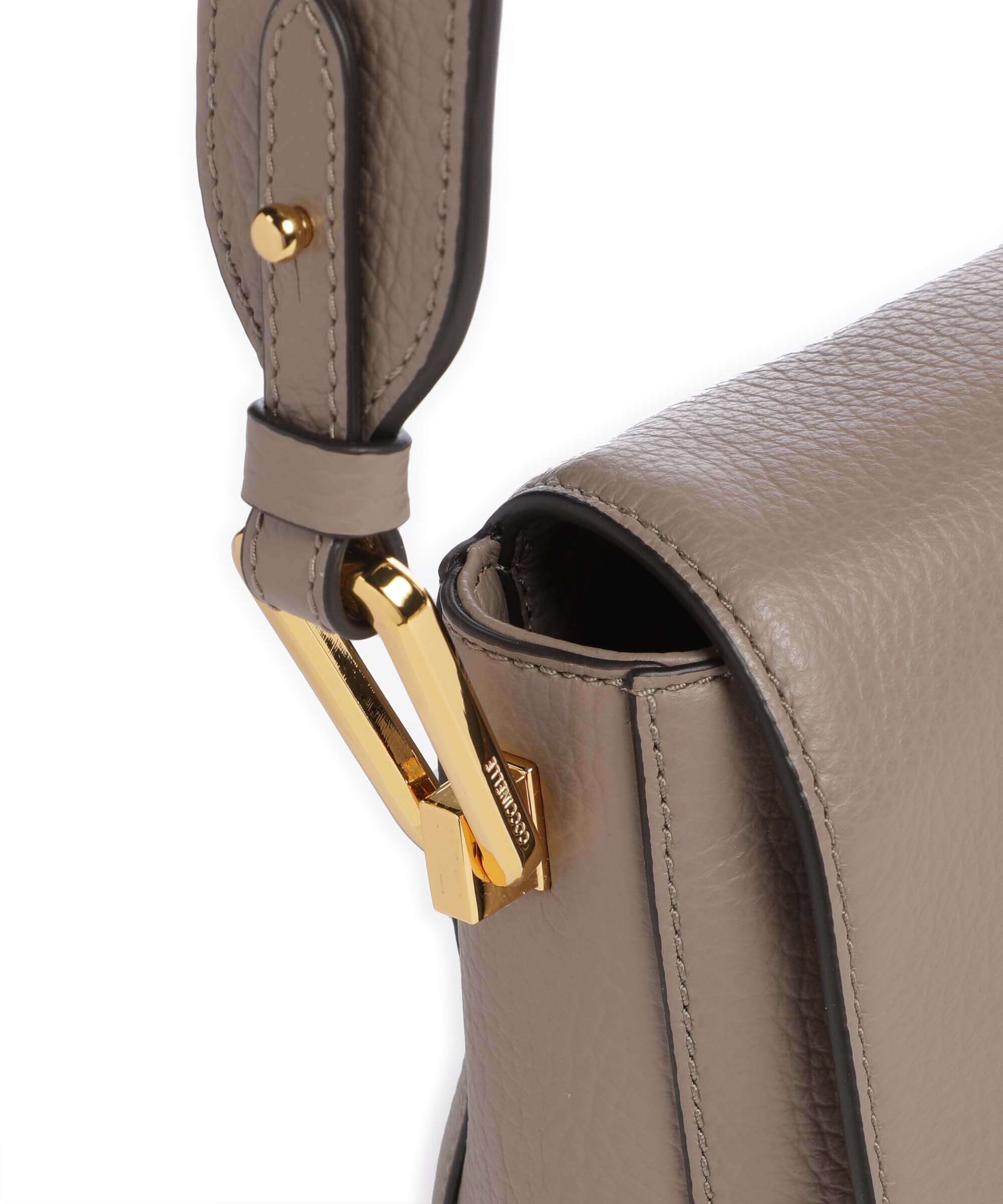 Coccinelle Liya Signature Crossbody bag warm taupe