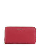 Coccinelle Metallic Soft Wallet sangria