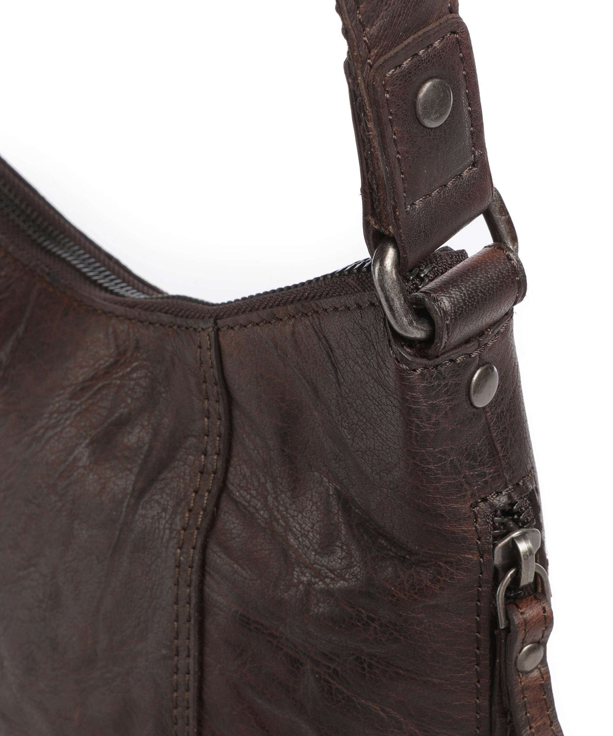 Spikes & Sparrow Bronco Jessyca Crossbody bag dark brown