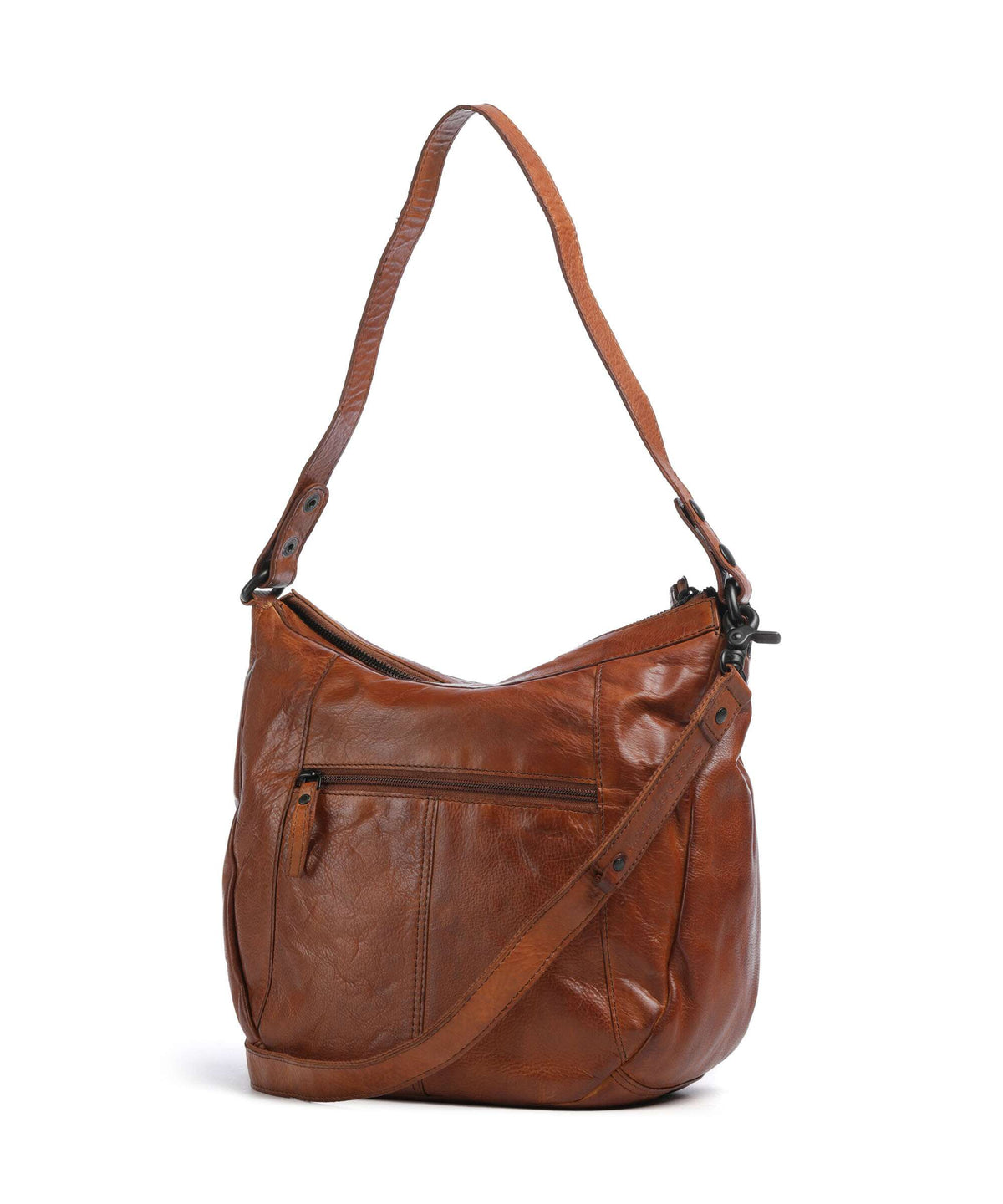 Spikes & Sparrow Apache Jinny Hobo bag brandy