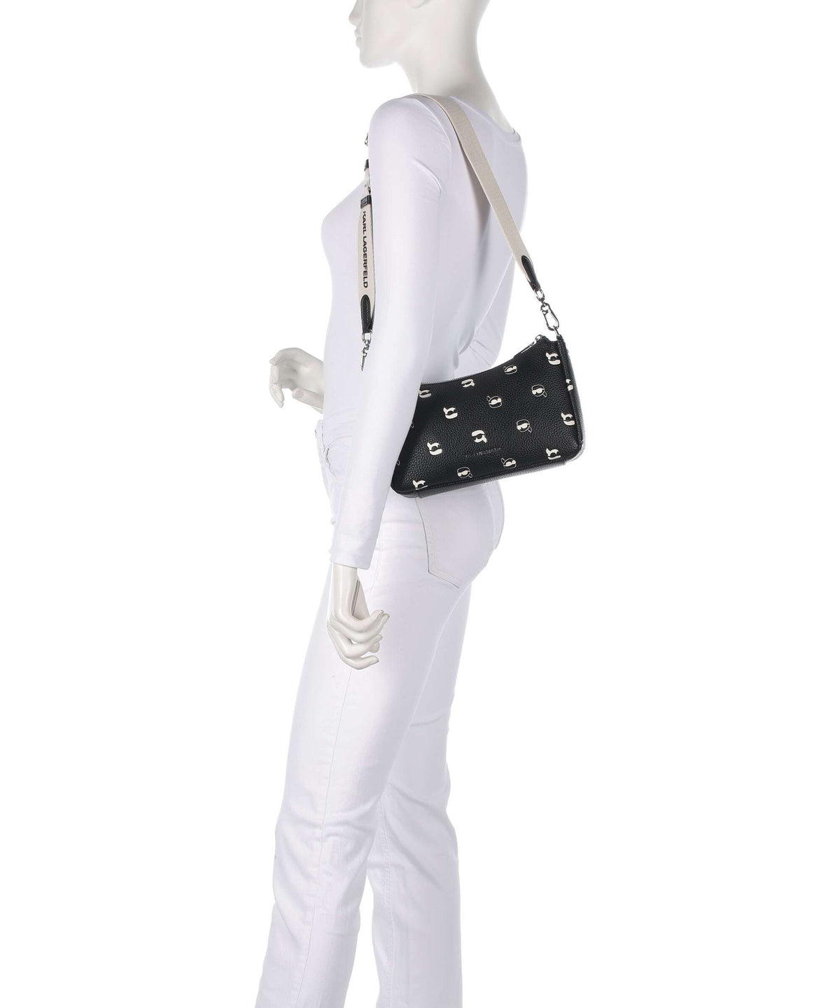 Karl Lagerfeld K/Ikonik Shoulder bag karl dot/black