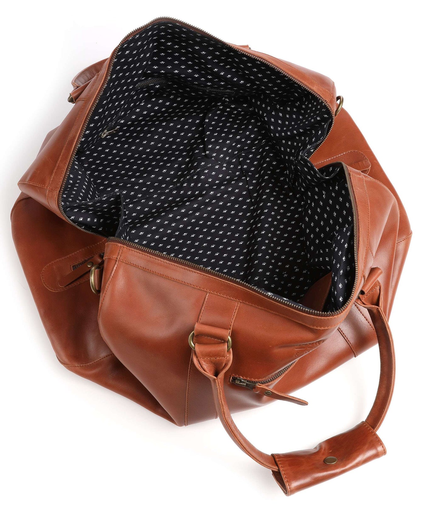 Buckle & Seam Willow Weekend bag cognac