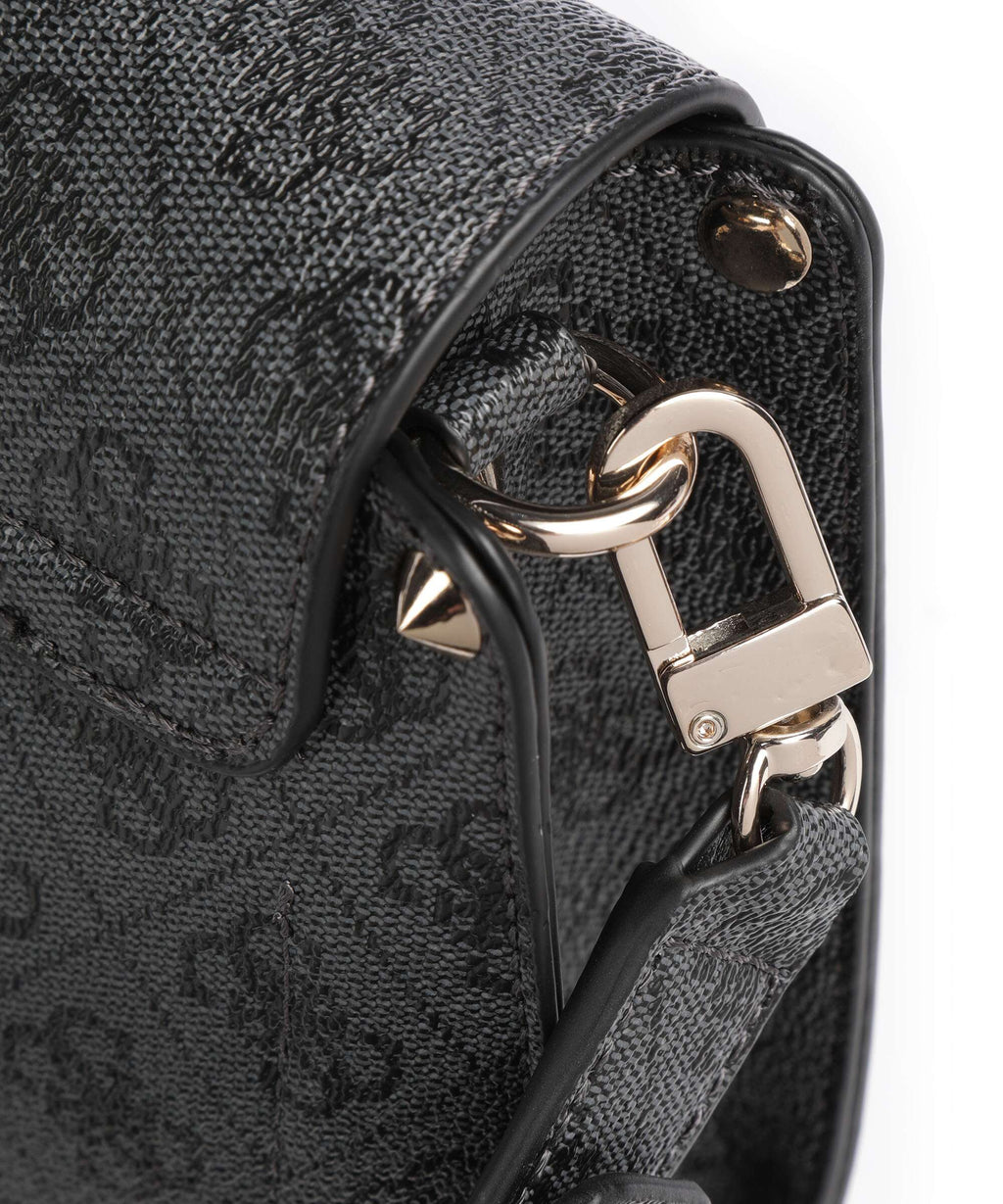 Guess Meridian Crossbody bag coal logo