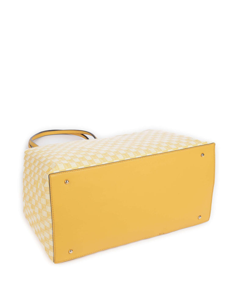 Guess G Wave Large Tote bag yellow logo