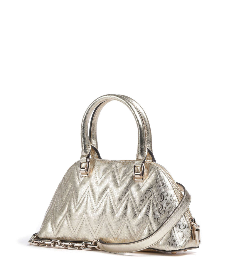 Guess Adelard Handbag gold