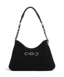 Guess Aslia Shearling Torba preko ramena black