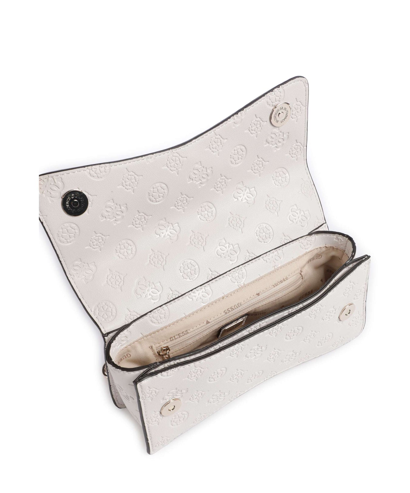 Guess Gerty Peony Shoulder bag offwhite