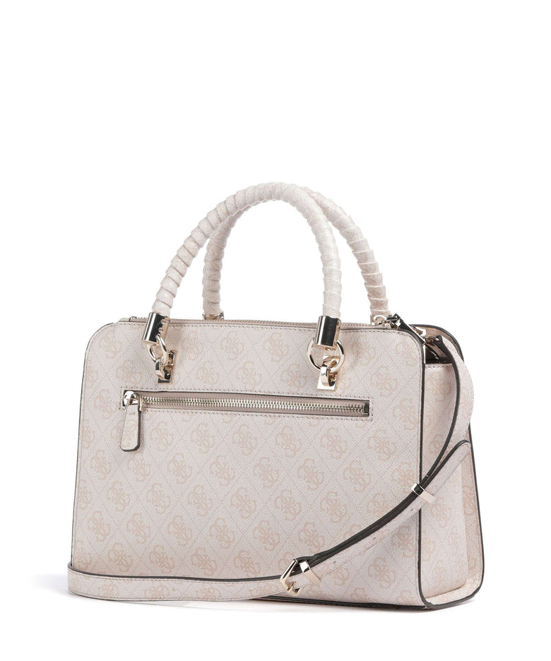 Guess Orlina 4G Logo Handbag sand logo