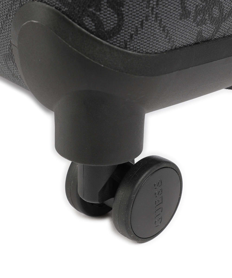 Guess Berta 4G Logo Spinner (4 wheels) coal logo