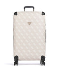 Guess Berta Maxi 4G Spinner (4 wheels) sand logo