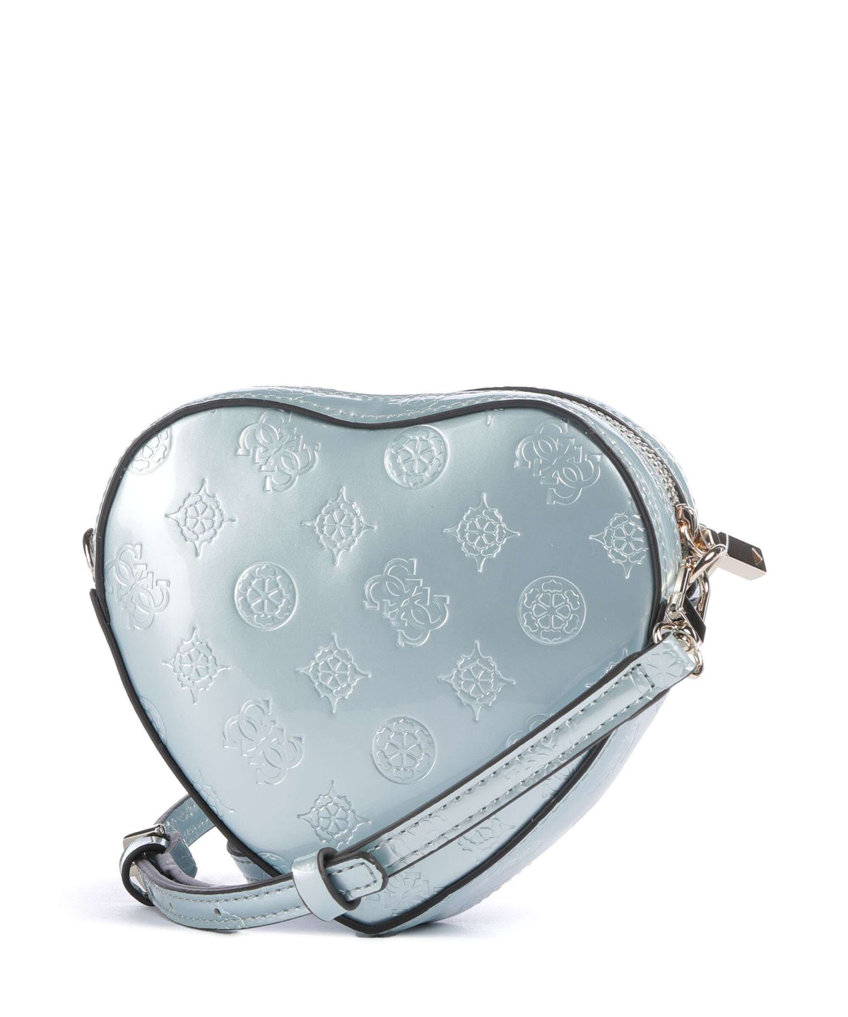 Guess Arnela Crossbody bag powder blue logo