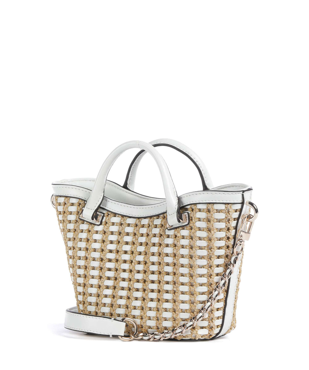 Guess Atalia Mini Crossbody bag natural/white