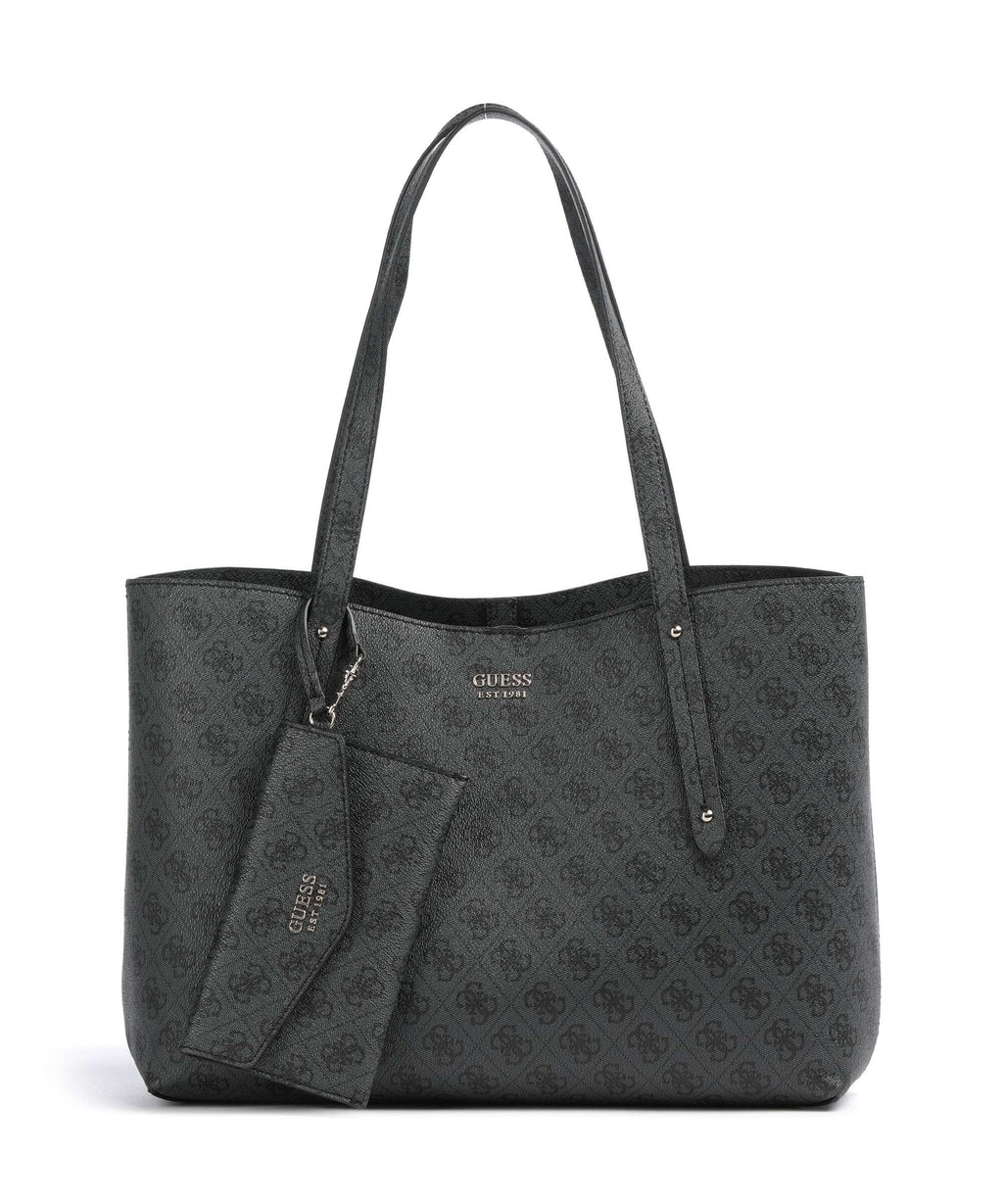Guess Brenton Tote bag coal logo
