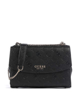 Guess Phoebe Peony Debossed Shoulder bag black logo