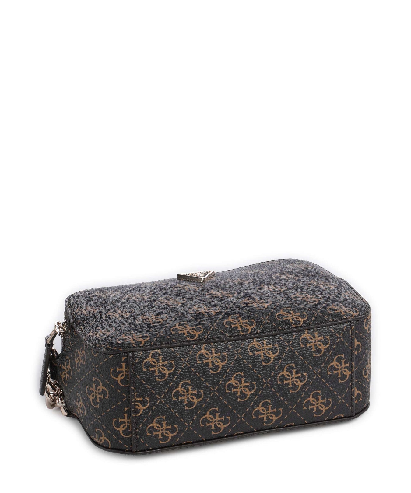 Guess Noelle Q Logo Crossbody bag brown logo