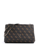 Guess Noelle Q Logo Torba preko ramena brown logo