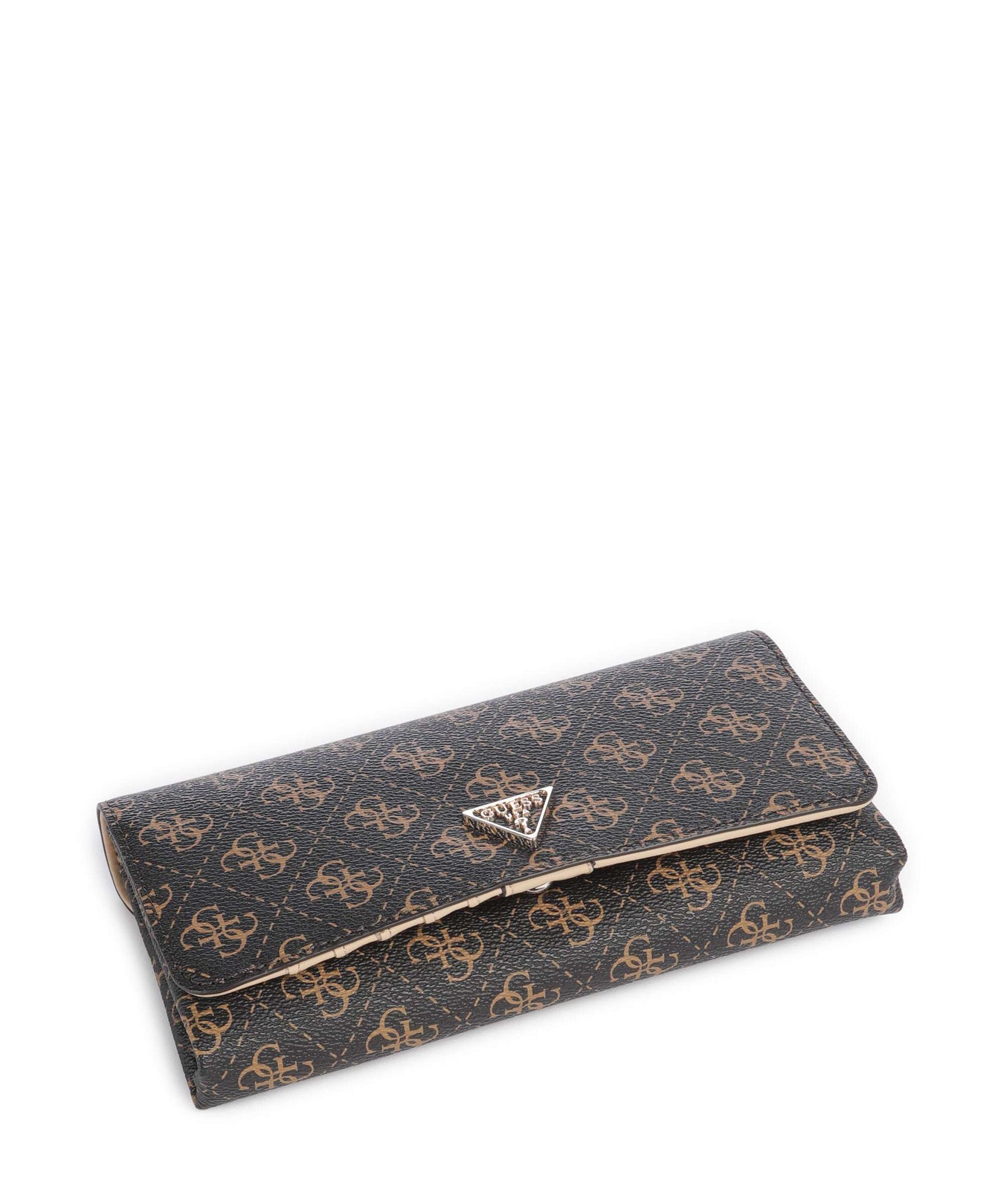 Guess Noelle Q Logo Wallet brown logo