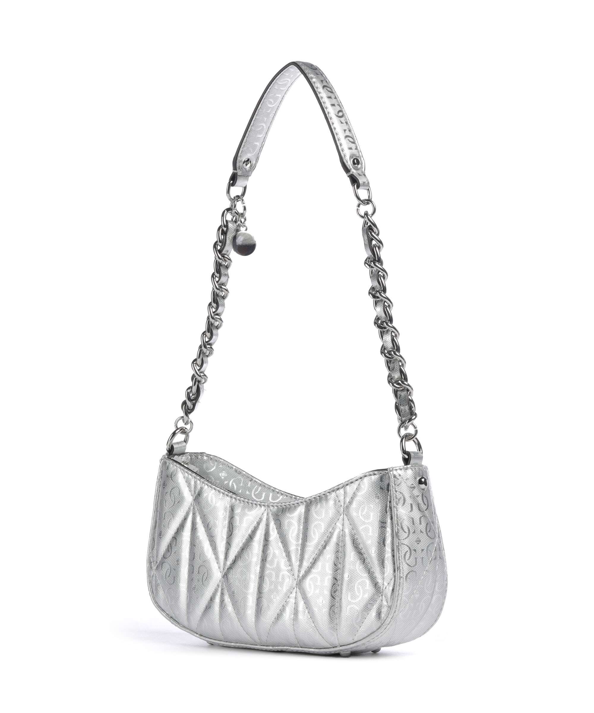 Guess Aldina G-Shine Shoulder bag silver