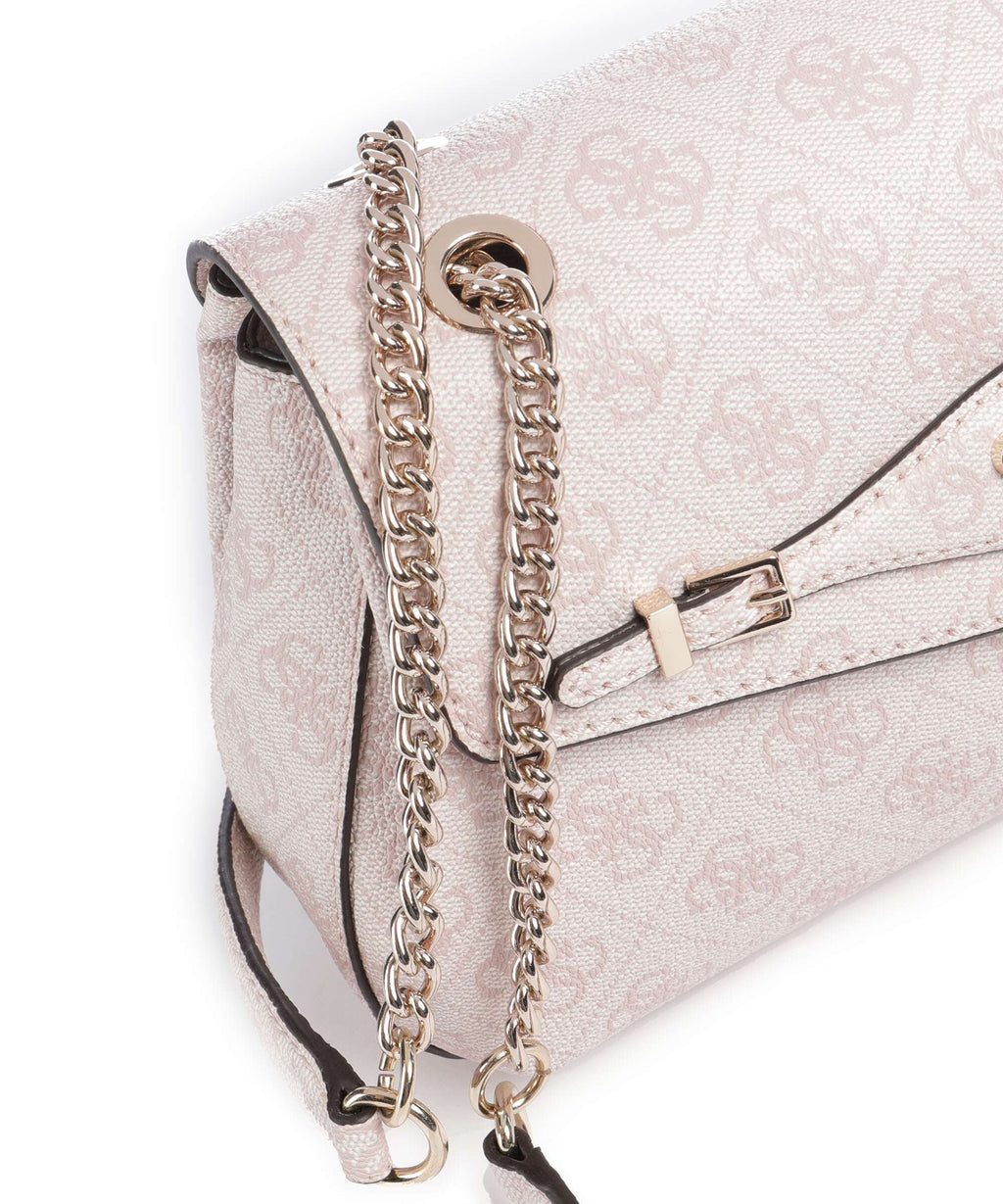 Guess Katya 4G Logo Shoulder bag rose water logo