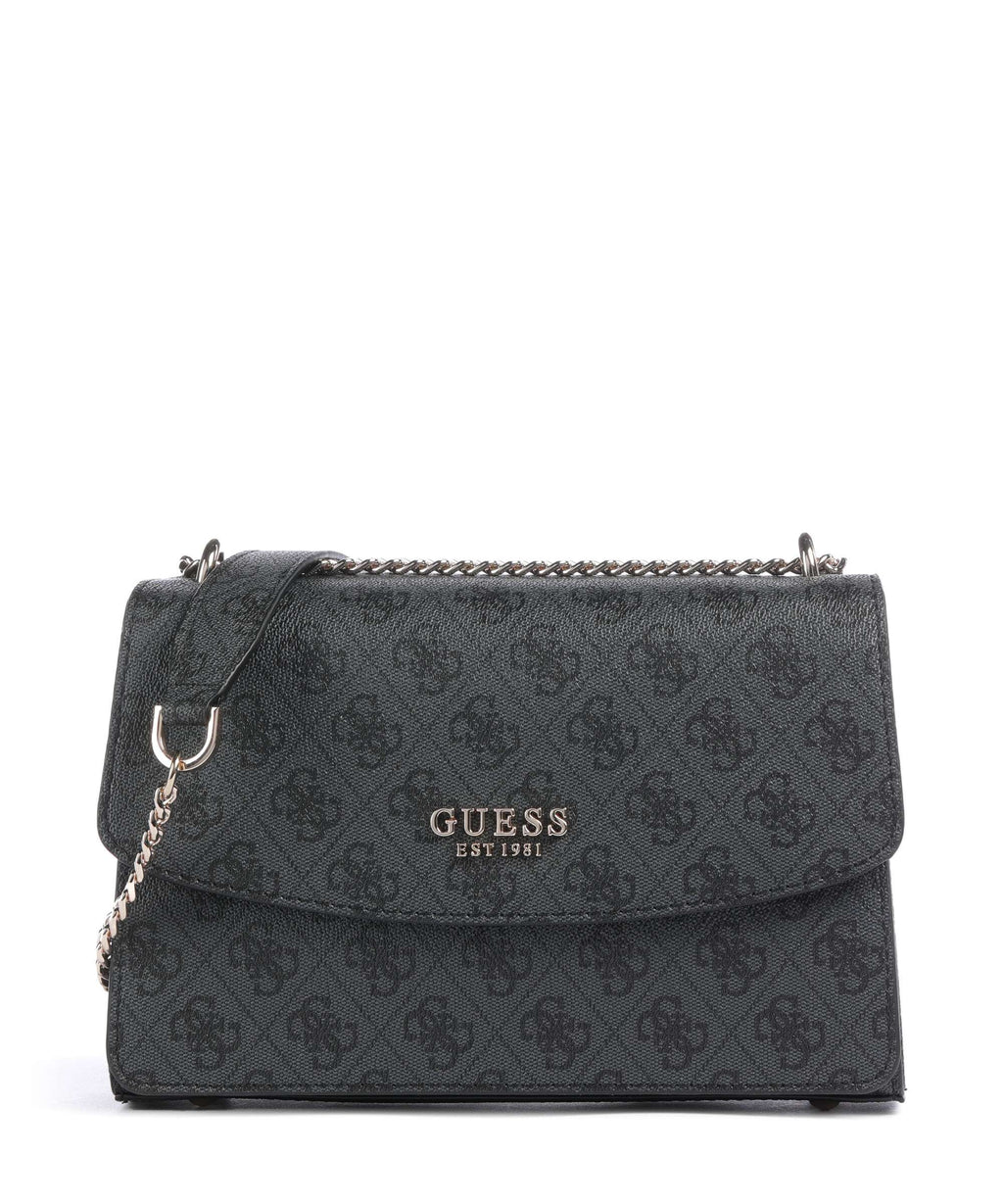 Guess Calista Shoulder bag coal logo