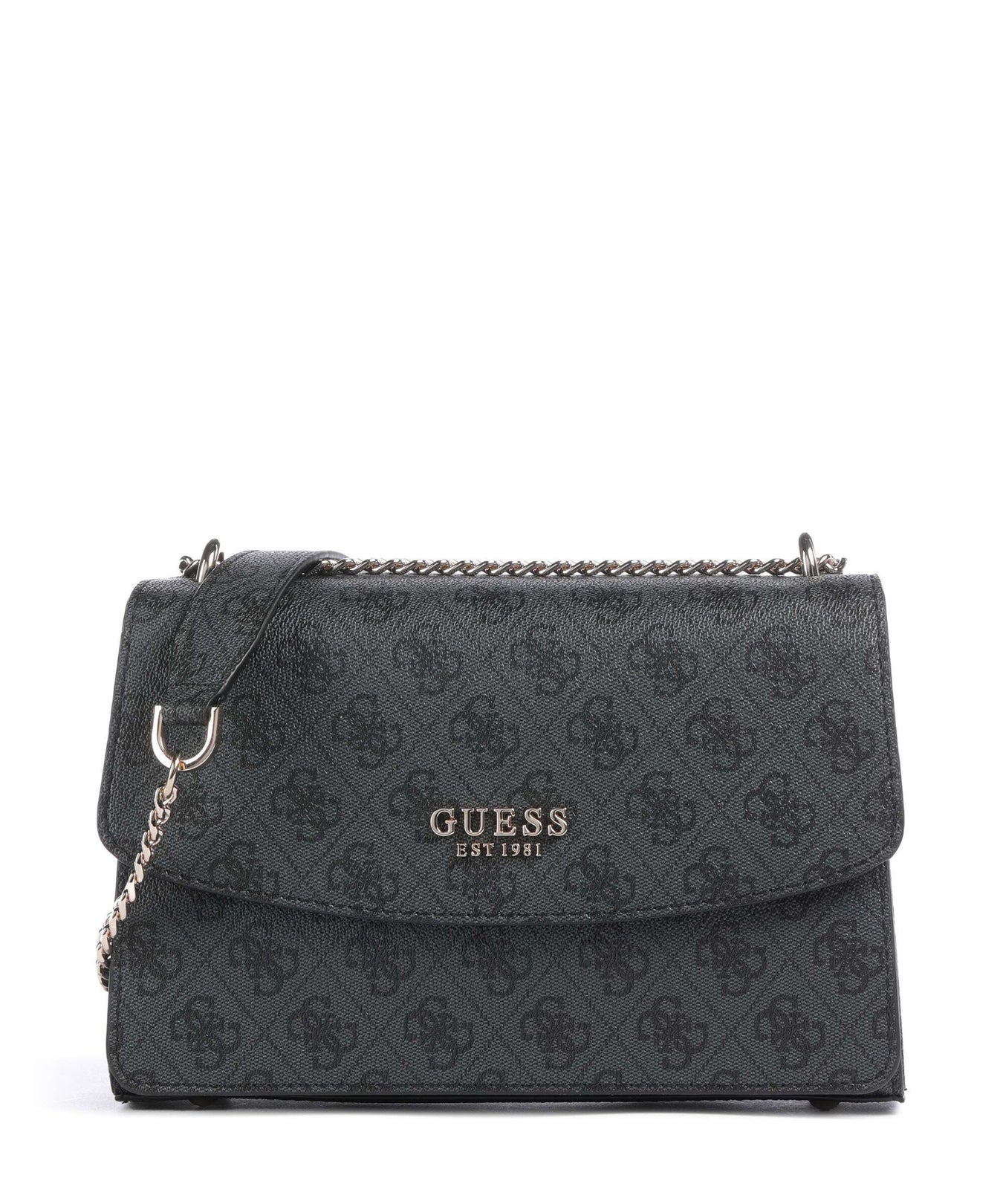 Guess Calista Shoulder bag coal logo