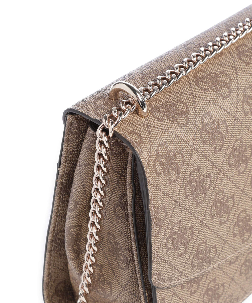 Guess Calista Shoulder bag latte logo