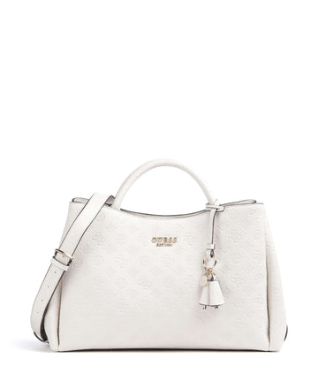 Guess Phoebe Peony Debossed Torbu offwhite logo