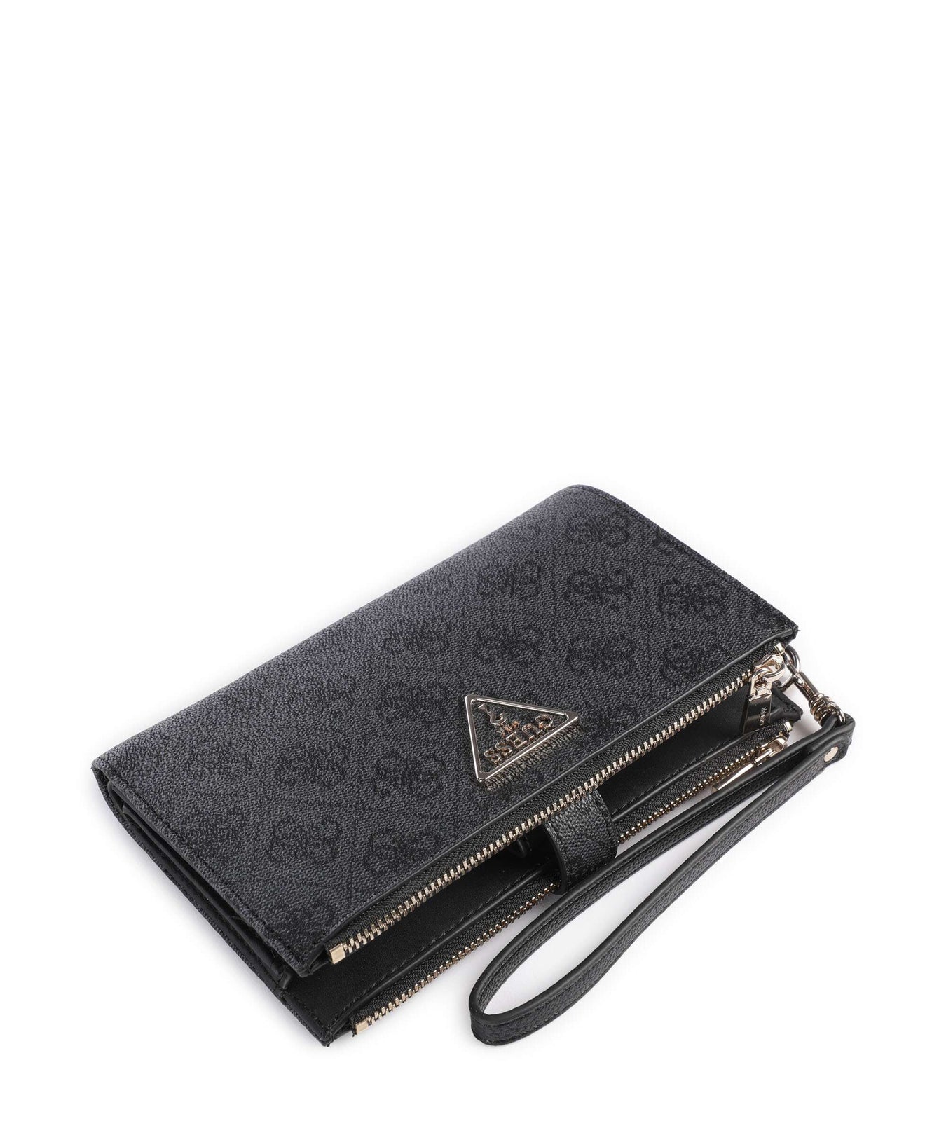 Guess Laurel Wallet coal logo